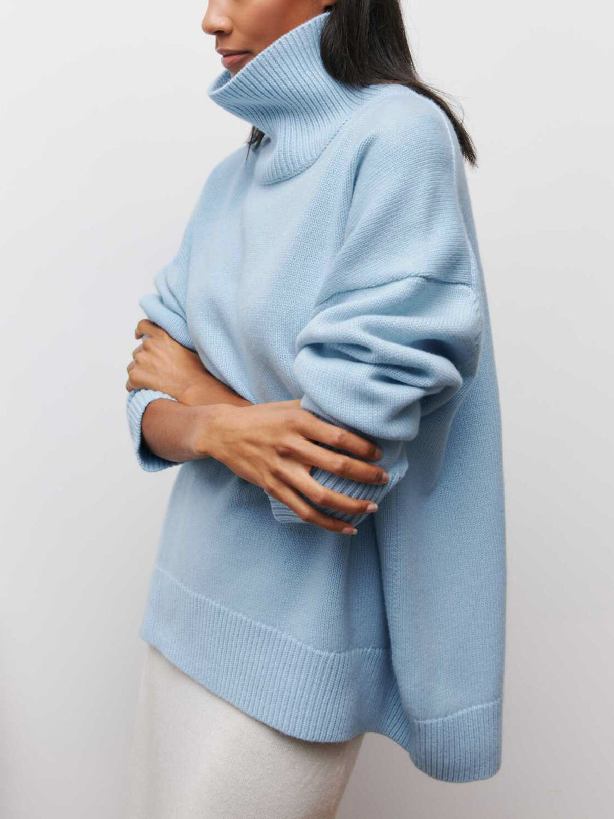 Cloudless Sky Turtleneck Oversized Sweater Cloudless Sky Turtleneck Oversized Sweater