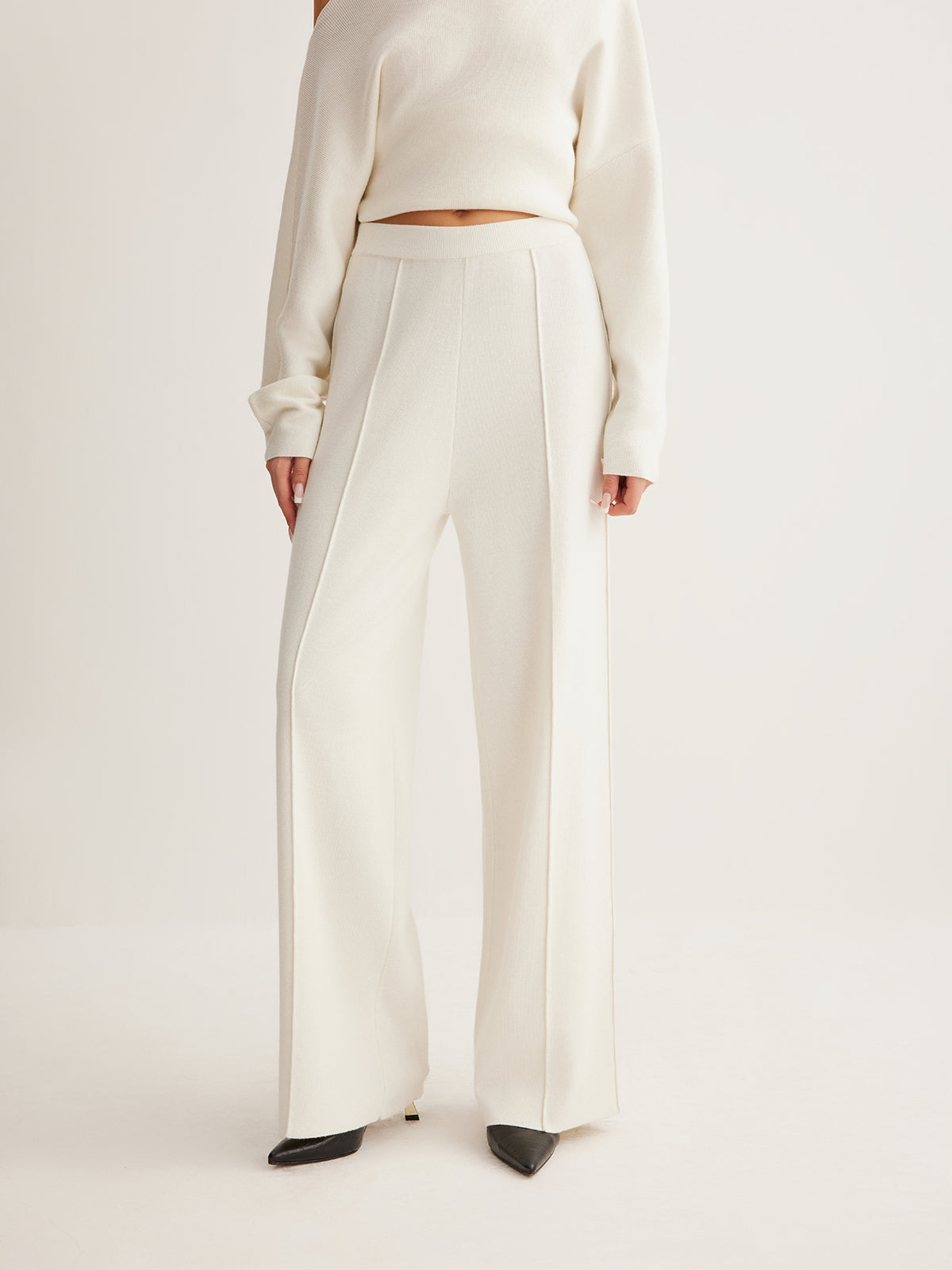 Wool-Blend Piping Pants Wool-Blend Piping Pants