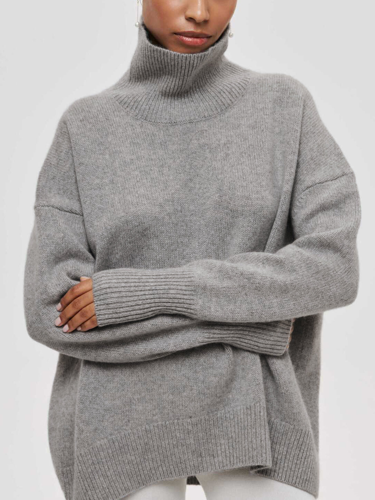 Cloudless Sky Turtleneck Oversized Sweater Cloudless Sky Turtleneck Oversized Sweater
