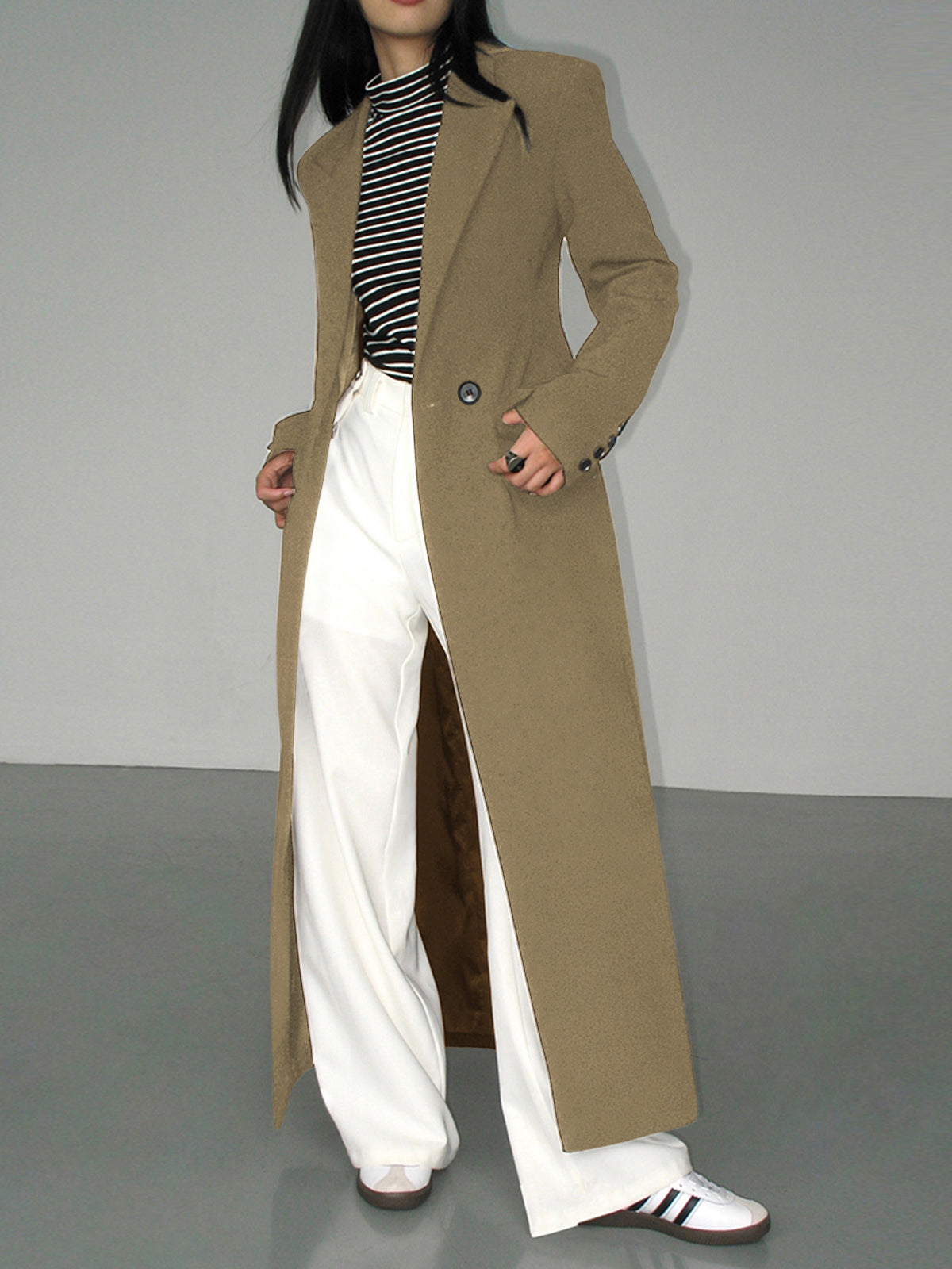 Collar Pocket Blazer Coat Collar Pocket Blazer Coat