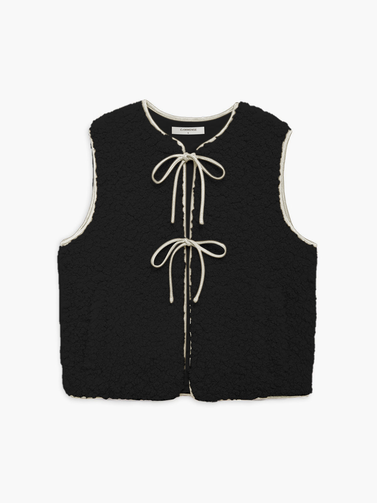 Lace Up Fleece Vest Lace Up Fleece Vest