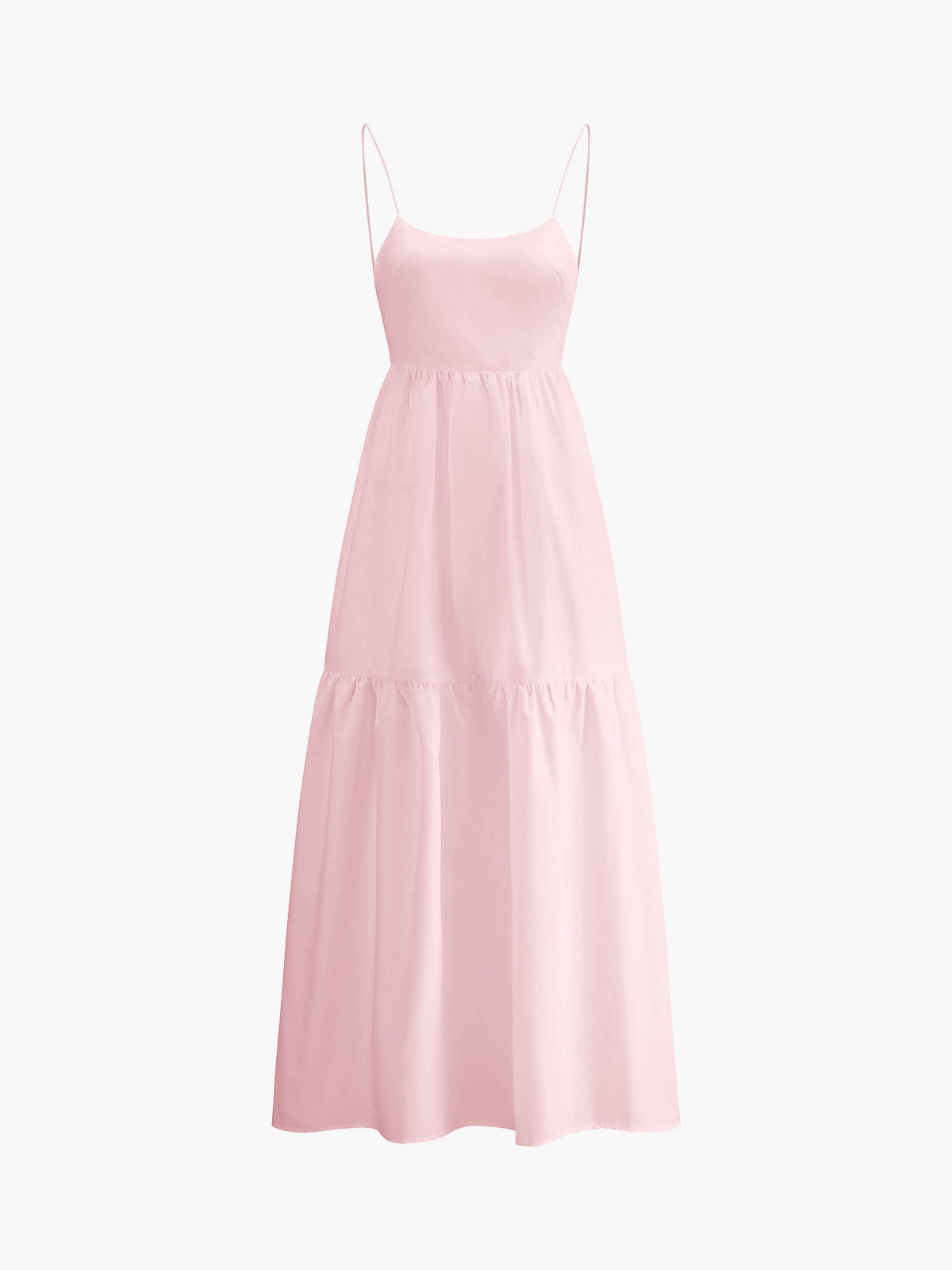 Solid Backless Long Dress Solid Backless Long Dress