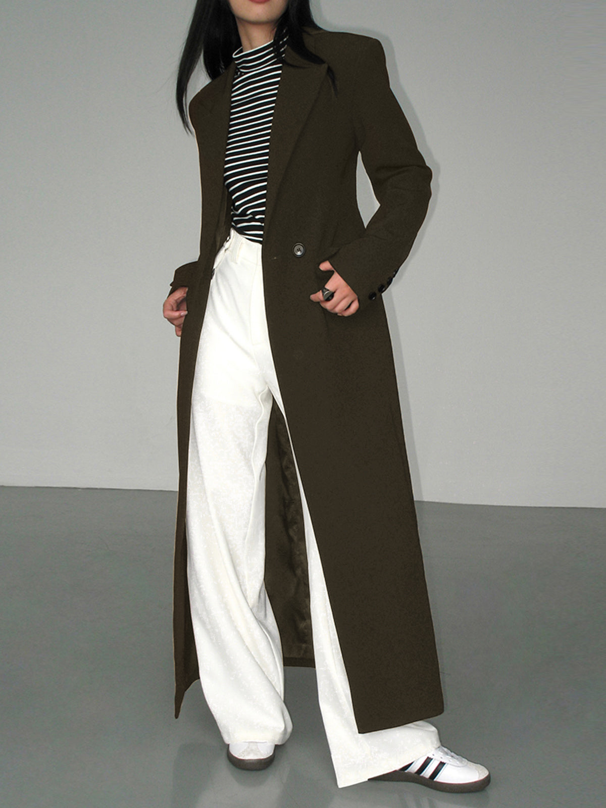 Collar Pocket Blazer Coat Collar Pocket Blazer Coat