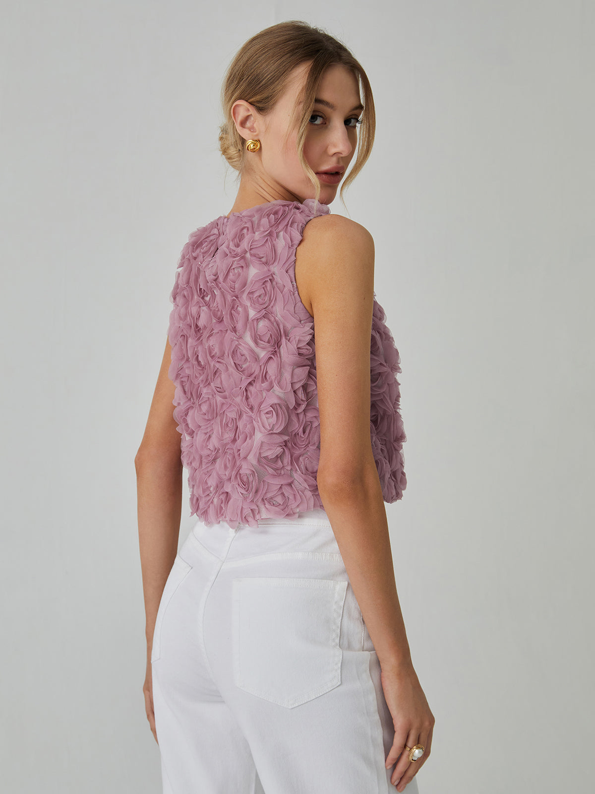 Romantic Multi Floral Blouse Romantic Multi Floral Blouse