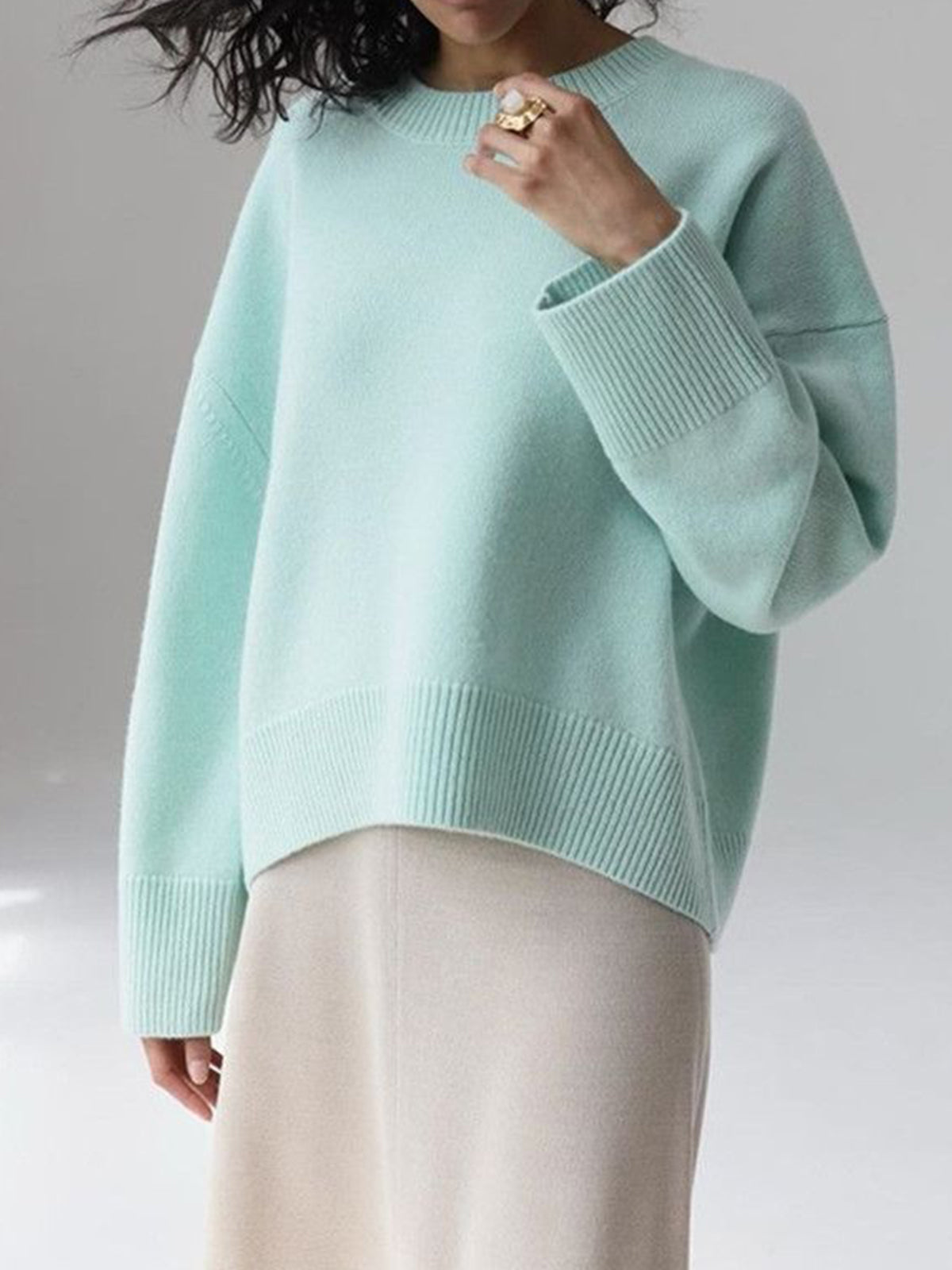 Candyfloss Oversized Pullover Sweater Candyfloss Oversized Pullover Sweater