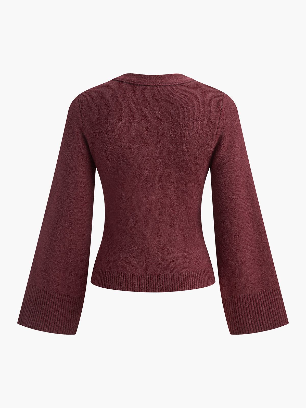 V-Neck Split Button Cardigan V-Neck Split Button Cardigan