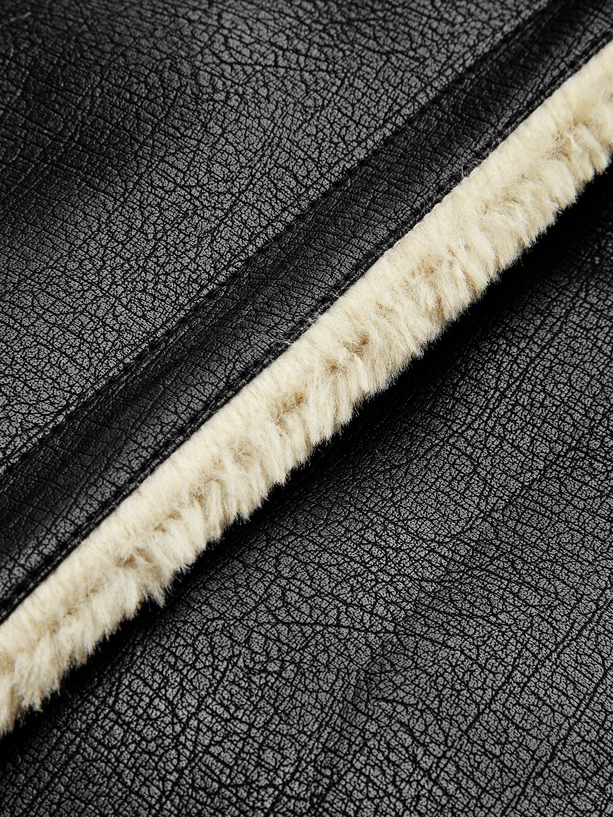 Too Blessed Sherpa Lined Shearling Leather Flight Jacket Too Blessed Sherpa Lined Shearling Leather Flight Jacket