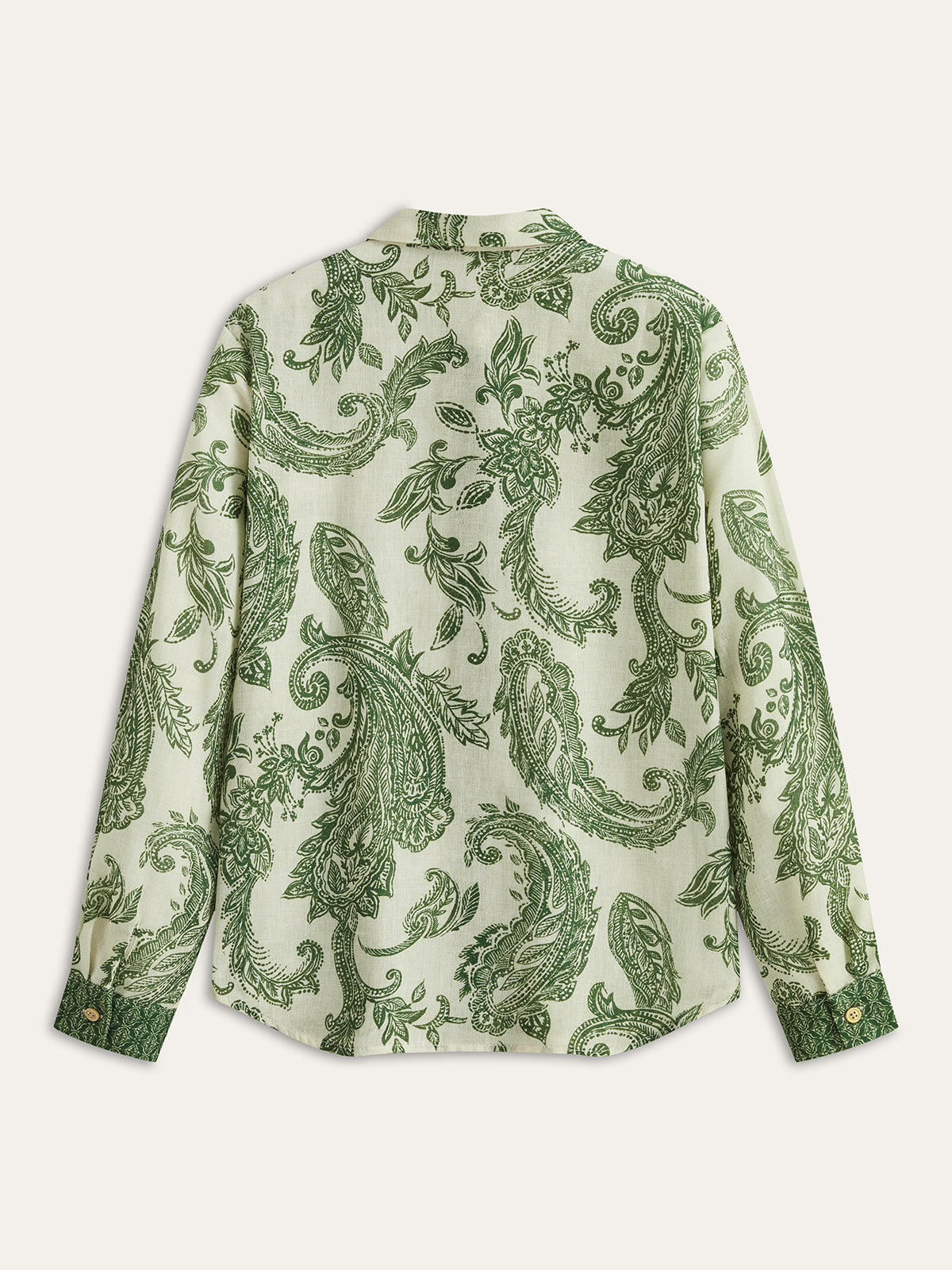 Paisley Print Button-Front Shirt Paisley Print Button-Front Shirt
