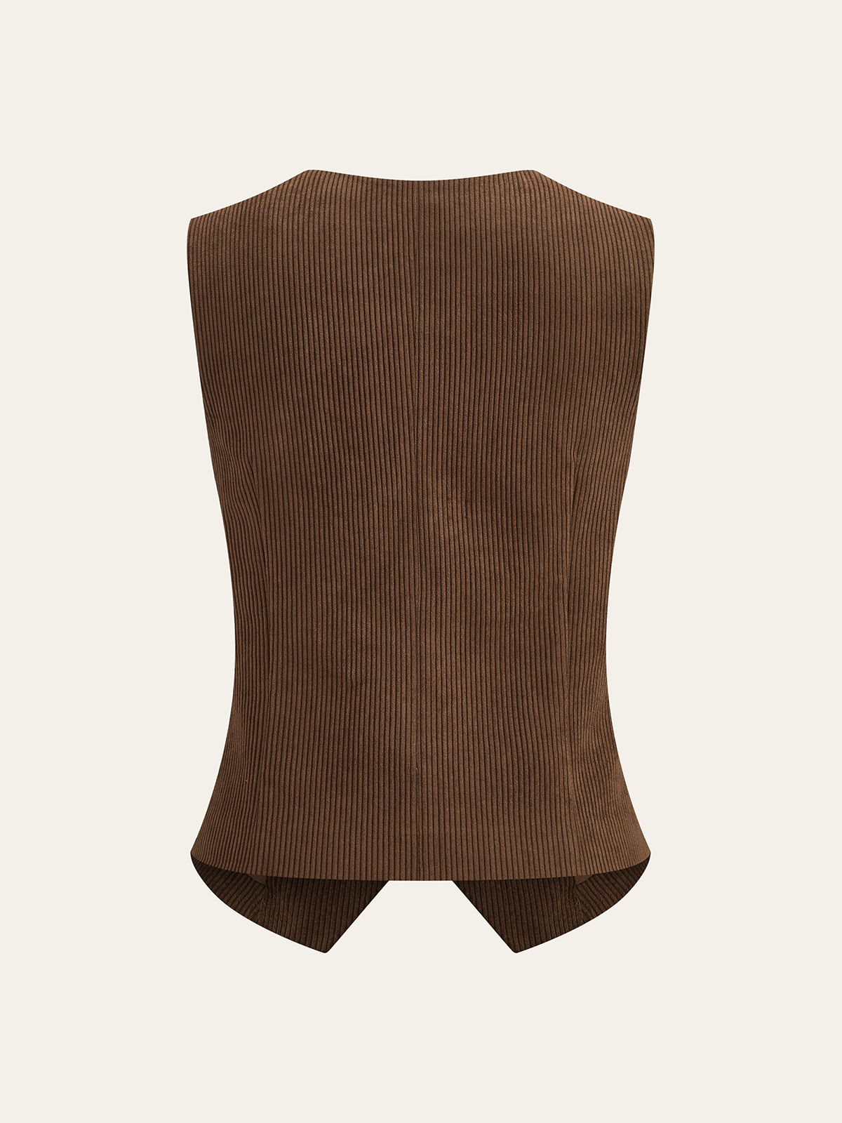 Corduroy V-neck Buttoned Vest Corduroy V-neck Buttoned Vest