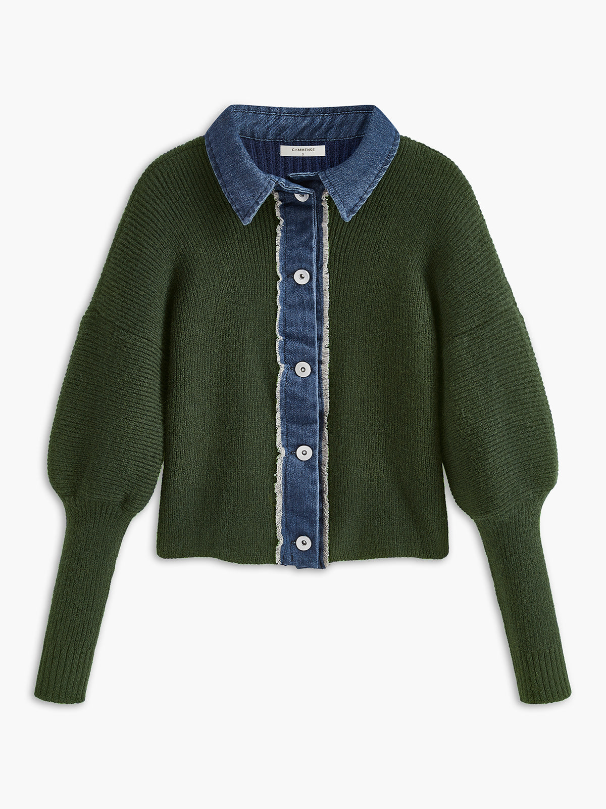 Panel Breasted Stretch Lapel Knit Top Panel Breasted Stretch Lapel Knit Top