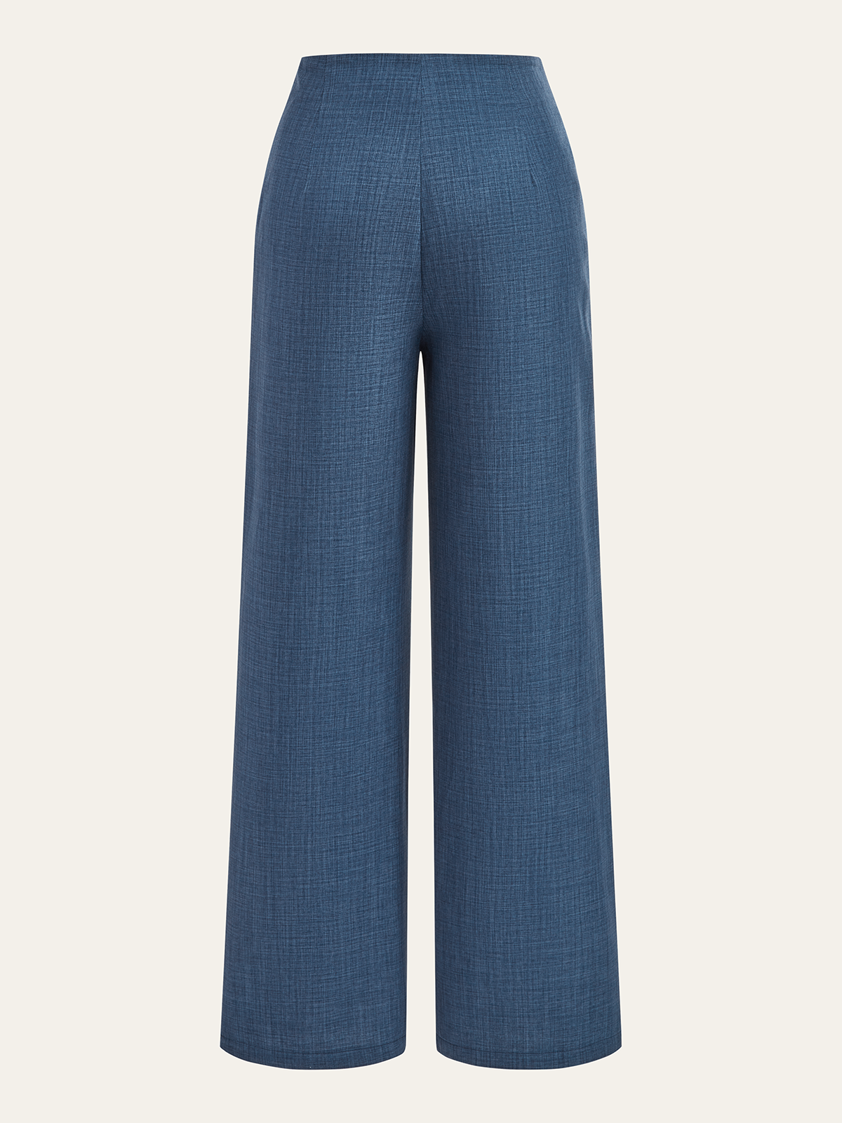 Metal Detail Straight-Leg Pants Metal Detail Straight-Leg Pants