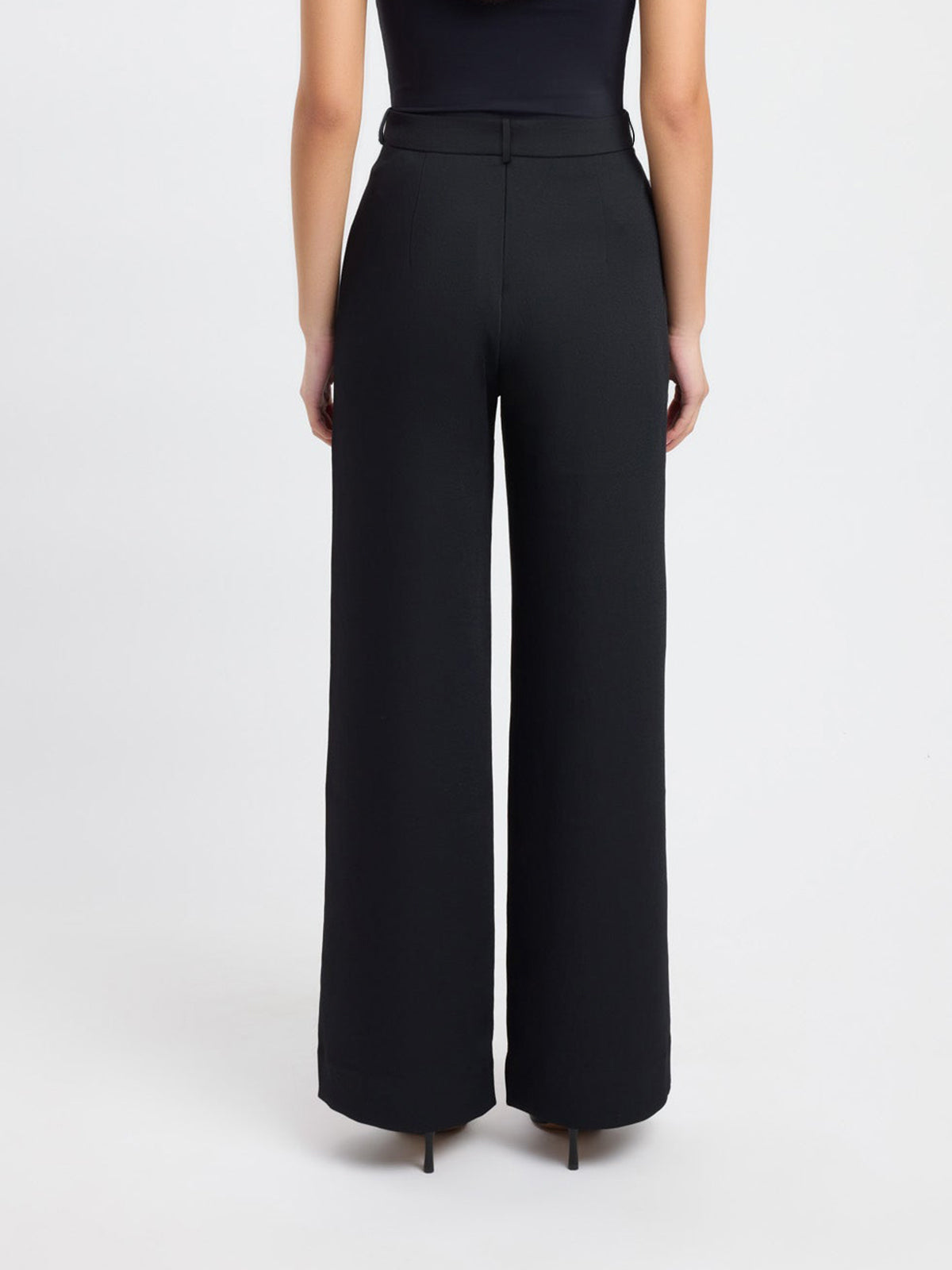 Business Casual Pockets Straight Pants Business Casual Pockets Straight Pants