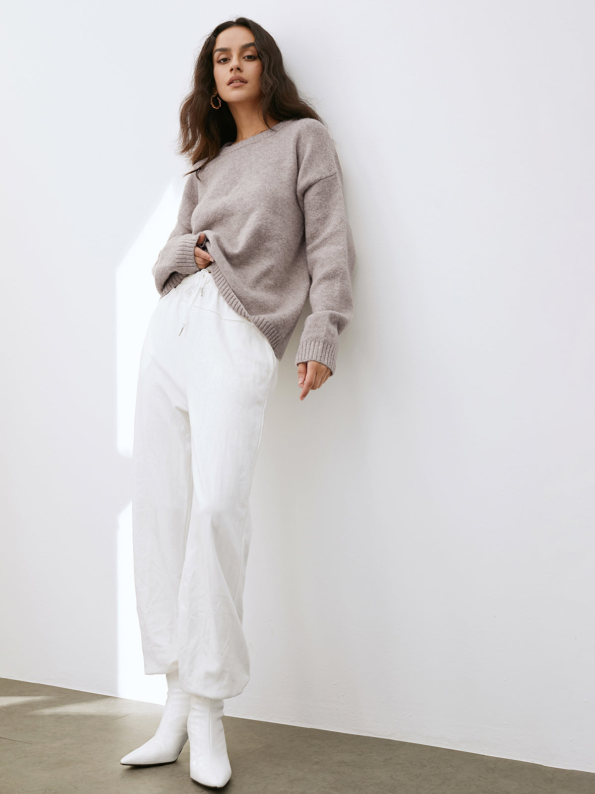 Lightweight Cloud Weather Pullover Sweater Lightweight Cloud Weather Pullover Sweater