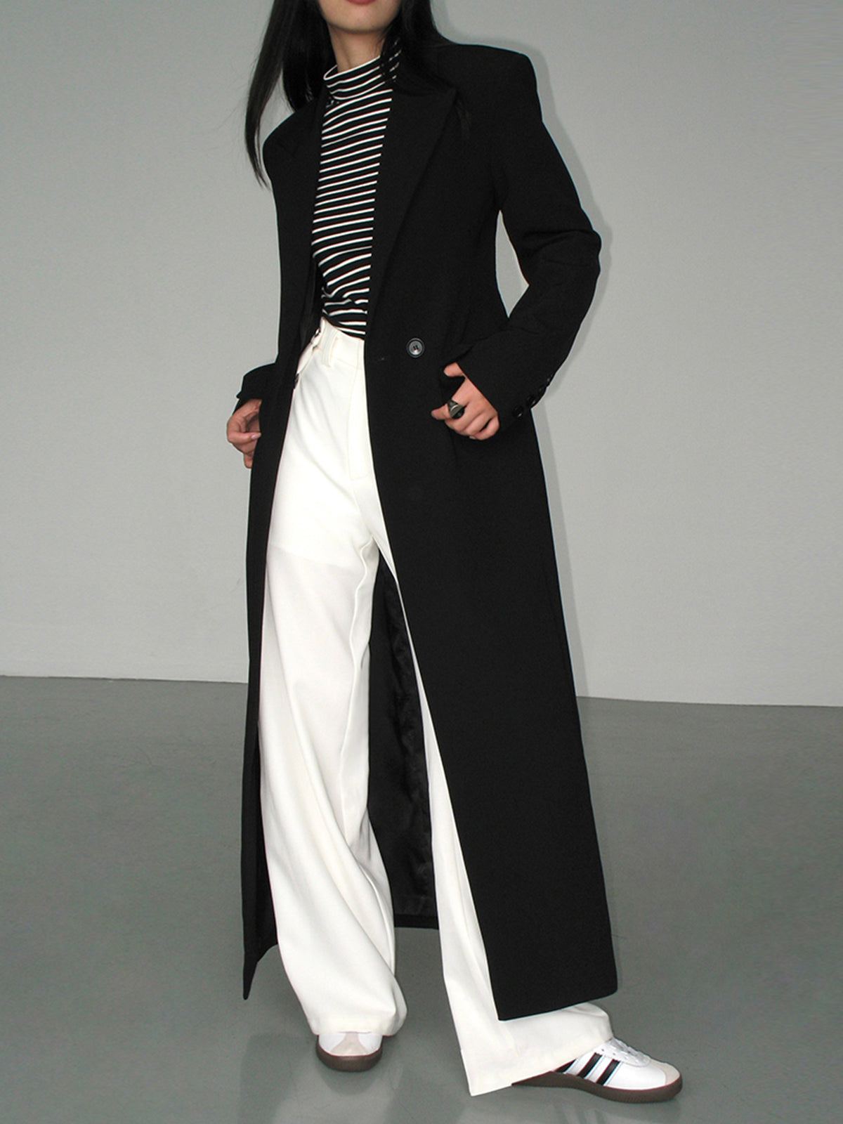 Collar Pocket Blazer Coat Collar Pocket Blazer Coat