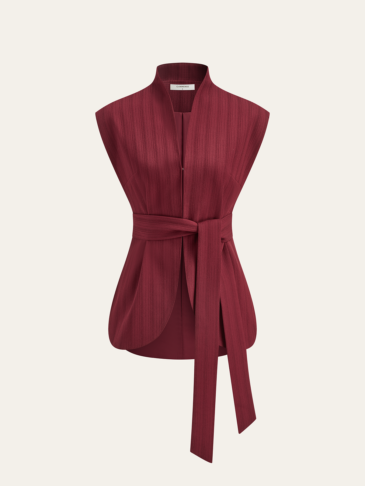 Belted Peplum Top Belted Peplum Top