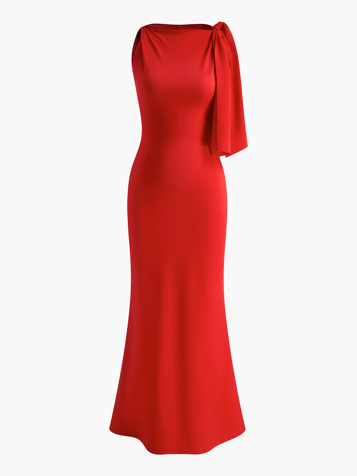 Beloved Knotted Sleeveless Long Dress Beloved Knotted Sleeveless Long Dress
