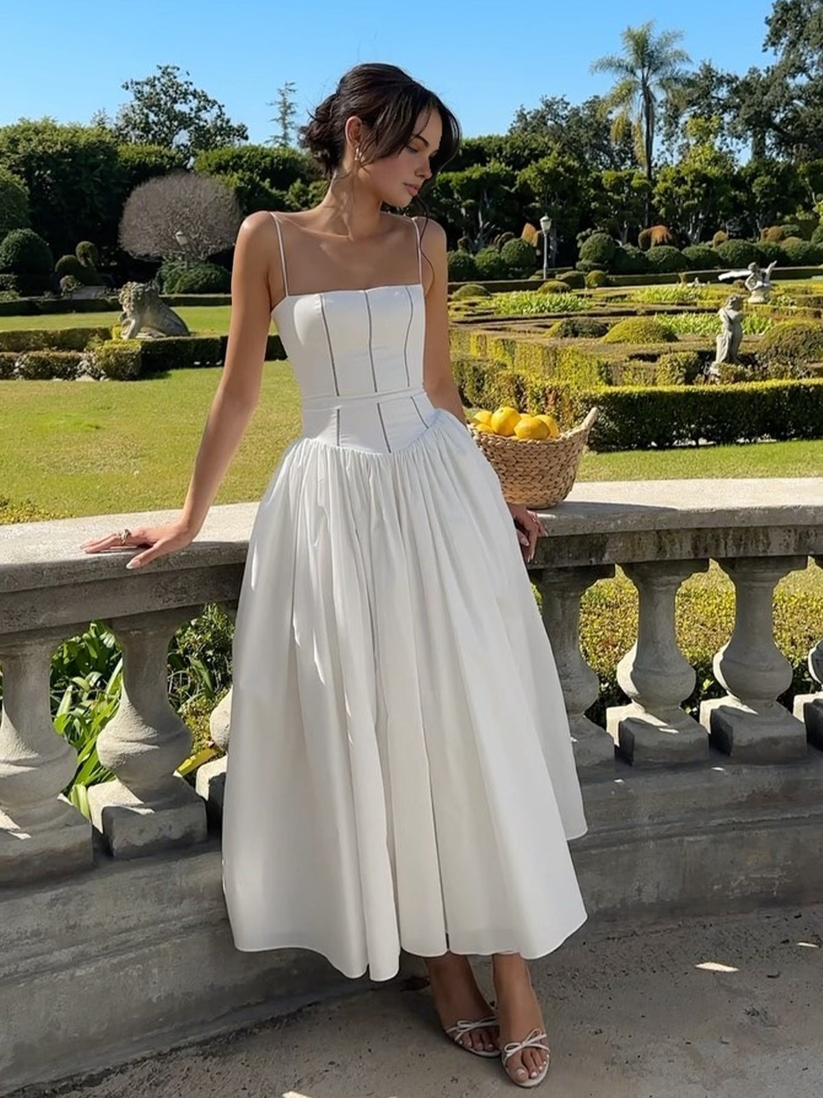 Serendipity Frenchy Flowy Long Dress Serendipity Frenchy Flowy Long Dress