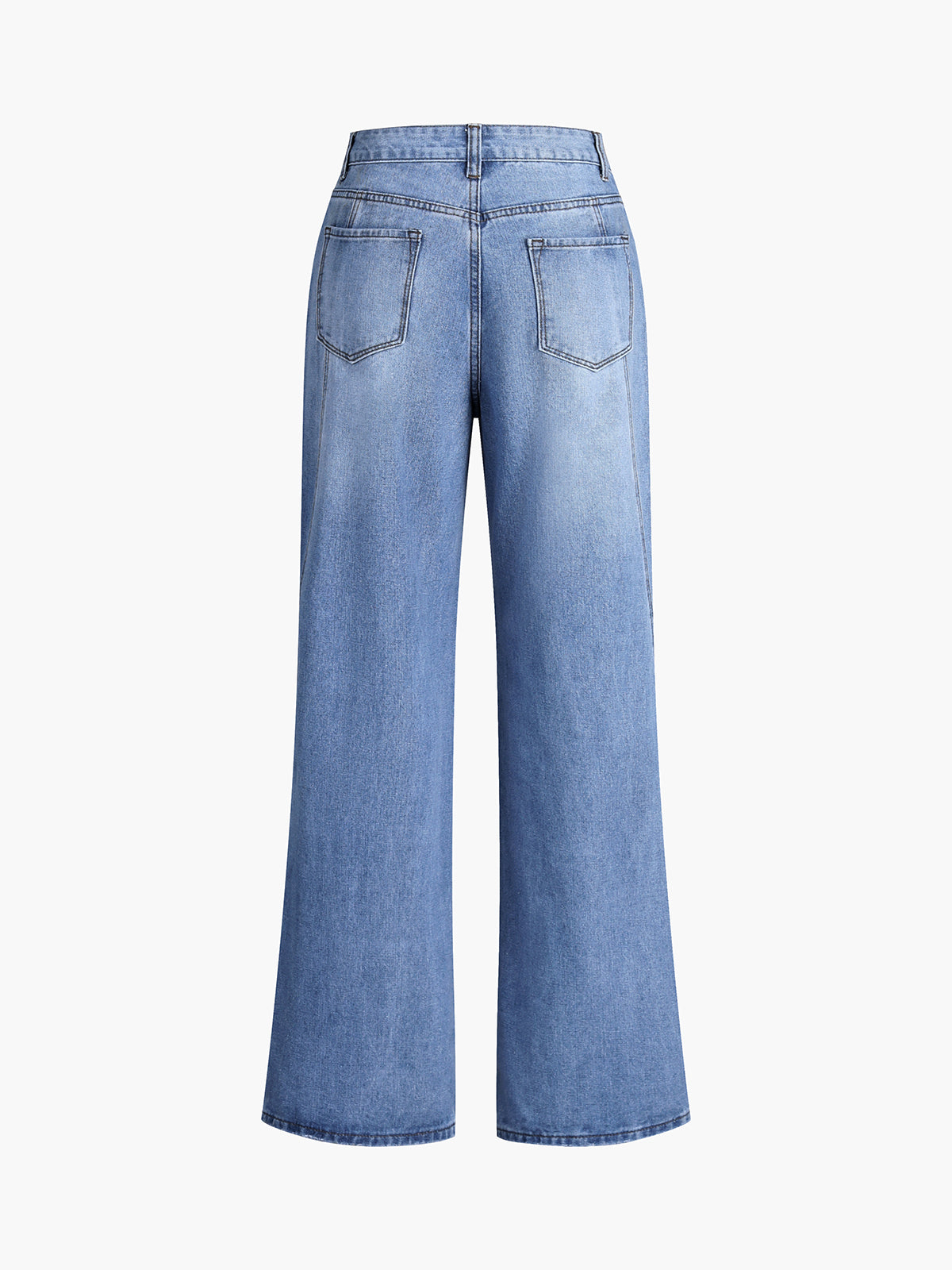Vintage Denim Straight Leg Pants Vintage Denim Straight Leg Pants
