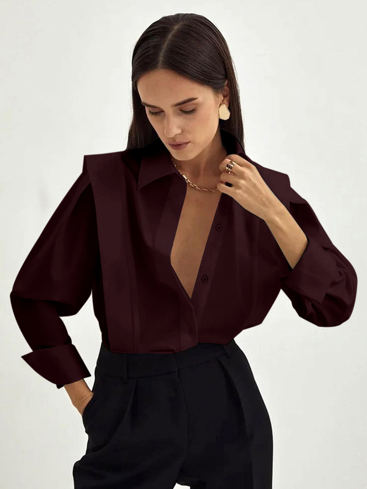 Fair And Square Button Down Shirt Fair And Square Button Down Shirt