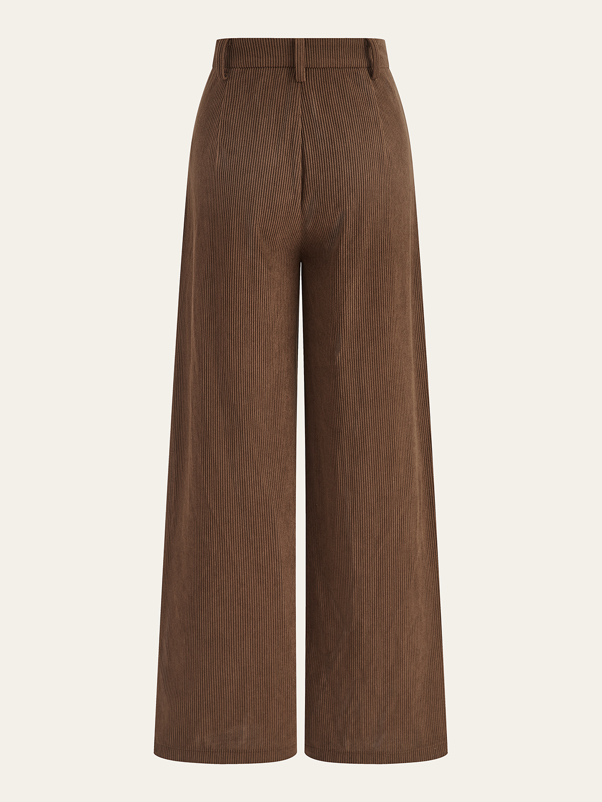 Corduroy Wide-Leg Pleated Pants Corduroy Wide-Leg Pleated Pants