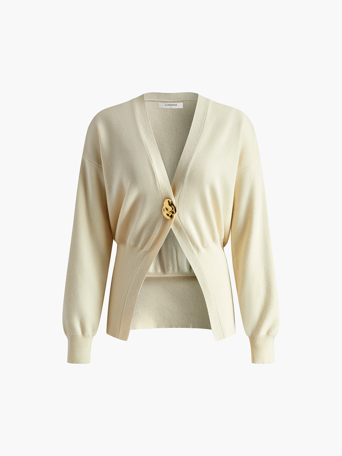 Golden Button Plain Cardigan Golden Button Plain Cardigan
