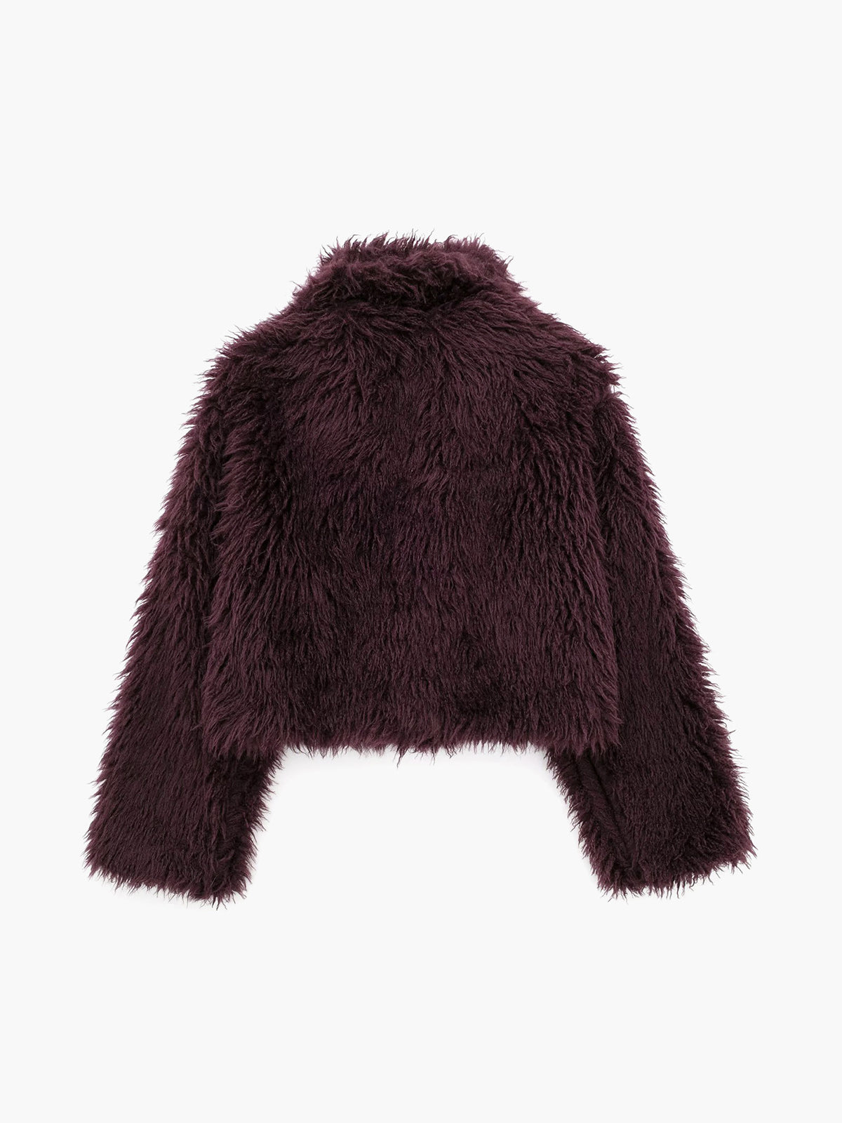 Fuzzy Faux Fur Short Coat Fuzzy Faux Fur Short Coat