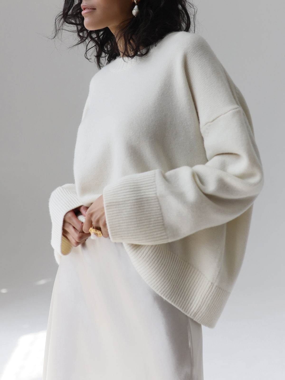 Candyfloss Oversized Pullover Sweater Candyfloss Oversized Pullover Sweater