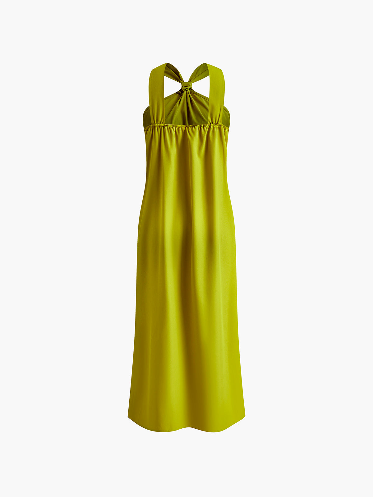 Cross Halter Split Long Dress Cross Halter Split Long Dress
