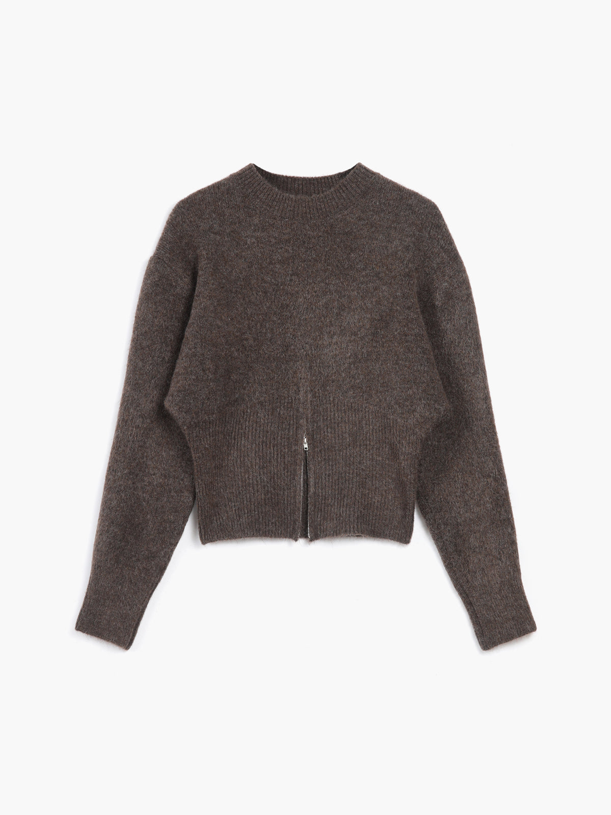 Half Zip Fuzzy Sweater Half Zip Fuzzy Sweater