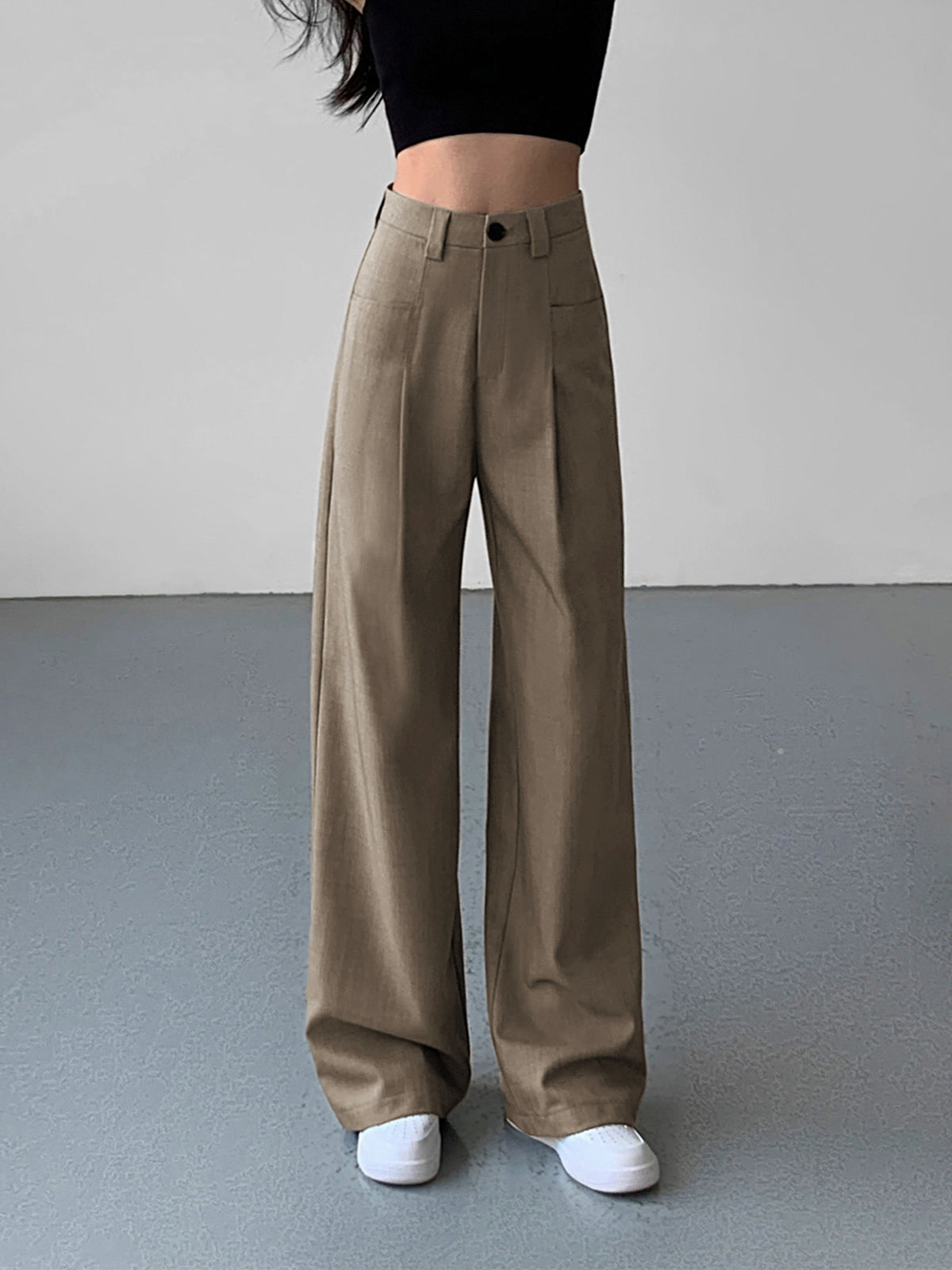 Divine Pleat Wide Leg Dress Pants Divine Pleat Wide Leg Dress Pants
