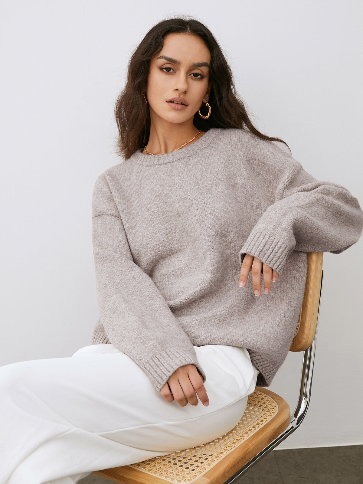 Lightweight Cloud Weather Pullover Sweater Lightweight Cloud Weather Pullover Sweater