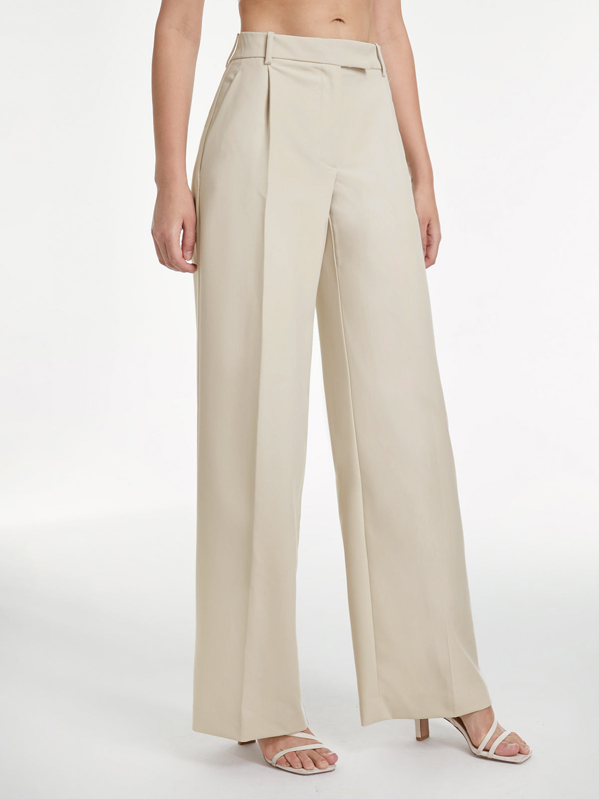 High Waisted Relaxed Fit Wide Leg Dress Pants High Waisted Relaxed Fit Wide Leg Dress Pants